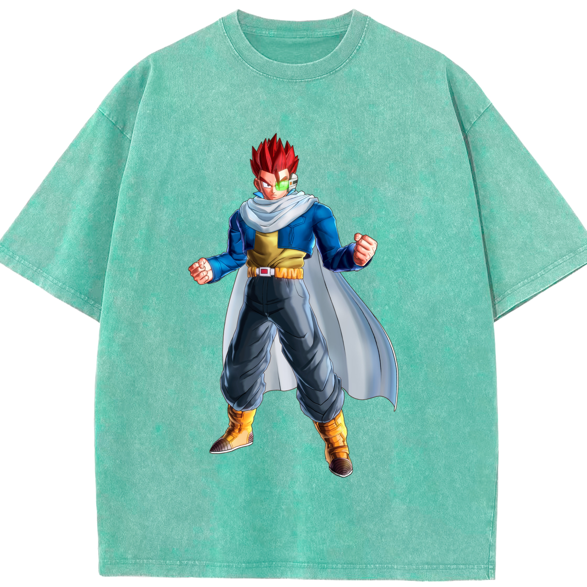 （画像用） ドラゴンボール 孫 悟飯（そんごはん）DRAGON BALL Son Gohan 綿100% ヴィンテージ風 半袖Tシャツ（フロントプリント）